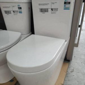 BRAND NEW 6002 INSPIRE BACK TO WALL TOILET SUITE CAN BE S OR P TRAP