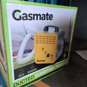 GASMATE DUCTED CAMPING HEATER CH100 3 MONTH WARRANTY