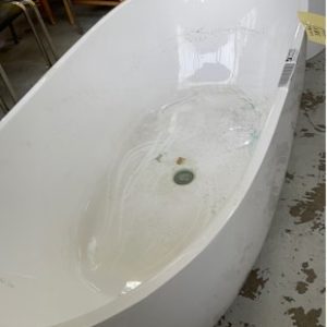 EX DISPLAY LUSH 1700MM FREESTANDING BATH TUB SOLD AS IS