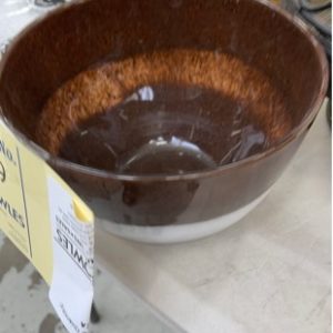 EX HIRE - BROWN BOWL SOLD AS IS