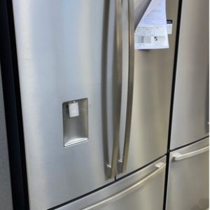 WESTINGHOUSE WHE6060SA 600 LITRE FRENCH DOOR FRIDGE WITH WATER 896MM WIDE TO FIT 900MM CAVITY QUICK CHILL FUNCTION MULTI AIR FLOW TECHNOLOGY INTERNAL ELECTRONIC CONTROLSFAMILY SAFE LOCKABLE COMPARTMENT DOOR ALARM HIDDEN HINGES WITH 12 MONTH WARRANTY