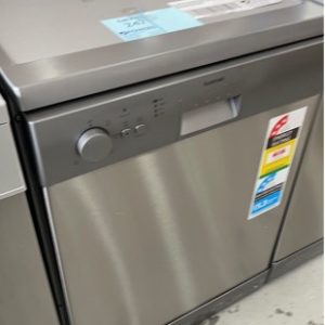 EX DISPLAY EUROMAID EDW14S DISHWASHER WITH 14 PLACE SETTINGS WITH 3 MONTH WARRANTY SOLD AS IS