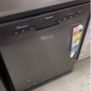 EX DISPLAY EUROMAID E14DWB BLACK DISHWASHER WITH 14 PLACE SETTINGS WITH 3 MONTH WARRANTY