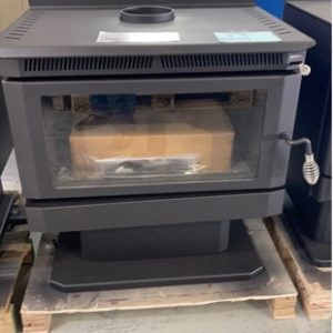 SCANDIA WARMBRITE 300 WOOD HEATER LARGE SIZE FAN ASSISTED CONVECTION FIREPLACE 3 SPEEDS HEATS UP TO 320M2 RRP$1599 SOLD AS IS SCRATCH & DENT SCWB3003