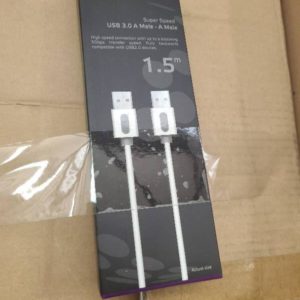 BOX OF CRITUSB3MM 1.5M USB MALE TO MALE