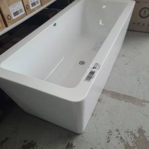 KBT-5-1700 WHITE ACRYLIC FREESTANDING BATH 1700MM