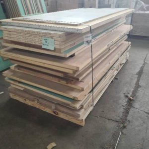 PALLET OF 24 ASST'D LARGE DOORS IN VARIOUS SIZES AND STYLES