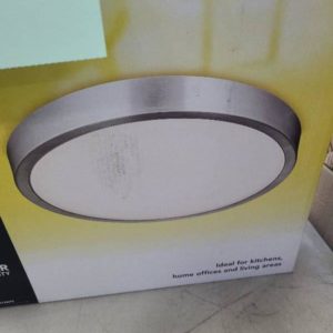 HPM AURA 18W LED DIMMABLE CEILING OYSTER LIGHT WARM WHITE LOL 23KPS