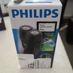 PHILIPS CORDLES CLOSE CUT ELECTRIC MEN SHAVER BATTERY OPERATED PQ208