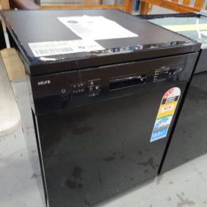 EX DISPLAY EURO ED614BK BLACK 600MM DISHWASHER WITH 14 PLACE SETTINGS 6 WASH PROGRAMS EXTRA DRY FUNCTION WITH 3 MONTH WARRANTY **DENT ON BOTTOM RIGHT SIDE**