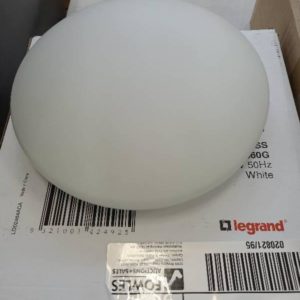 LEGRAND 15W LED OYSTER WITH GLASS COVER 1000LM IP20