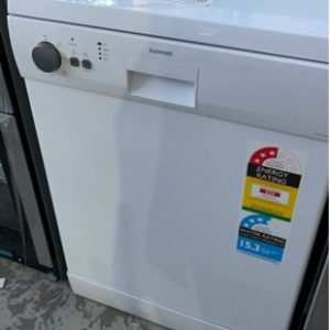 EX DISPLAY EUROMAID EDW14W WHITE DISHWASHER WITH 3 MONTH WARRANTY *SOME MARKS ON CONTROL PANEL** SOLD AS IS