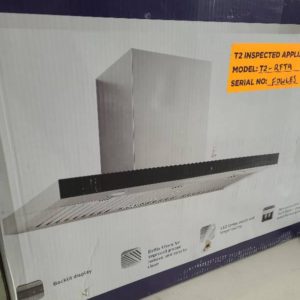 EX DISPLAY BAUMATIC RFT9 FLAT TOUCH CONTROL CHIMNEY RANGE HOOD WITH 3 MONTH WARRANTY