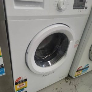 EX DISPLAY EUROMAID WM7PRO 7KG FRONT LOAD WASHING MACHINE 15 PROGRAMS WITH 3 MONTH WARRANTY **SCRATCHES ON TOP OF WASHING MACHINE** SOLD AS IS