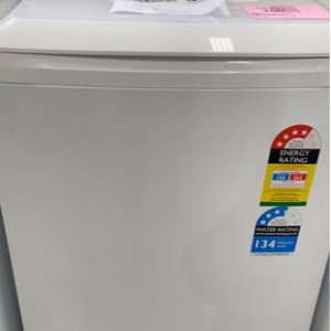 SIMPSON 11KG TOP LOAD WASHING MACHINE SWT1154DCWA WITH 11 WASH PROGRAMS WITH 12 MONTH WARRANTY **MARKS ON FRONT** SOLD AS IS