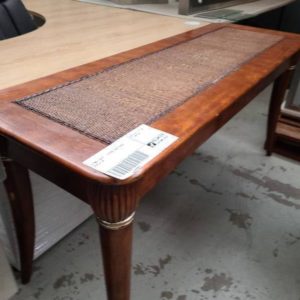 SECOND HAND - TIMBER HALL TABLE SOLD AS IS