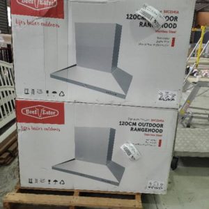 BEEFEATER BRC214SA S/STEEL 122CM OUTDOOR BBQ RANGE HOOD WITH 2300M3/HR WITH TURBO MODE WITH 12 MONTH WARRANTY