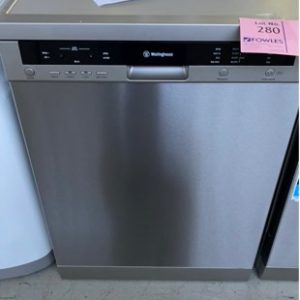 WESTINGHOUSE WSF6608X 600MM S/STEEL DISHWASHER WITH 8 WASH PROGRAMS WITH 12 MONTH WARRANTY