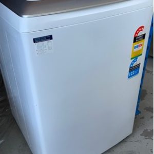 SIMPSON 10KG TOP LOAD WASHING MACHINE SWT1043 WITH 11 WASH PROGRAMS WITH 12 MONTH WARRANTY **TINY CHIP OF ENAMEL FRONT LEFT SIDE**