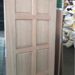 2040X820 LINCOLN 8 PANEL TIMBER ENTRANCE DOOR