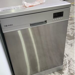 EX DISPLAY TECHNIKA TSDW14GG S/STEEL DISHWASHER WITH 6 WASH PROGRAMS RRP$395 WITH 3 MONTH WARRANTY **SCRATCHES ON FRONT**