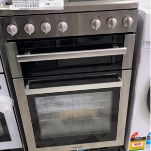 EX DISPLAY EUROMAID FSG54S S/STEEL 540MM ALL GAS FREESTANDING OVEN WITH TRIPLE GLAZED DOORS RRP$1299 WITH 3 MONTH WARRANTY