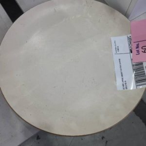 EX HIRE LARGE CREAM PLATTER CHIPPED SOLD AS IS