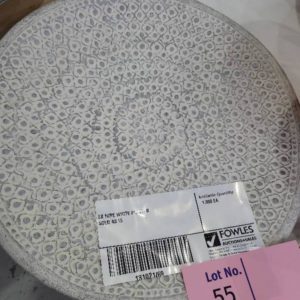 EX HIRE WHITE PLATTER SOLD AS IS