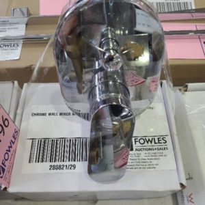 CHROME WALL MIXER WITH DIVERTER 449104K