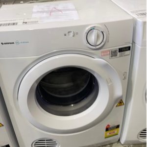 SIMPSON SDV457HQWA 4.5KG MANUAL VENTED DRYER WITH 12 MONTH WARRANTY