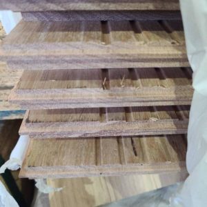 180X14 BLACKBUTT STAIN GRADE FLG- (STAIN GRADE IS SELECT GRADE FLOORING WITH SOME RACKING STICK MARKS ON PART OF THE FACE OF THE BOARDS)