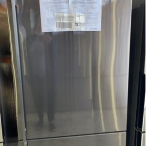 ELECTROLUX EBE5307BC-R DARK STAINLESS STEEL FRIDGE 530 LITRE WITH BOTTOM MOUNT FREEZER WITH FLEXIBLE STORAGE & FULL WIDTH CRISPER WITH 12 MONTH WARRANTY
