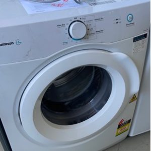 SIMPSON SDV556HQWA 5.5KG VENTED DRYER WITH 5 PROGRAMS WITH SENSE DRY TECHNOLOGY REVERSE TUMBLE WITH 12 MONTH WARRANTY