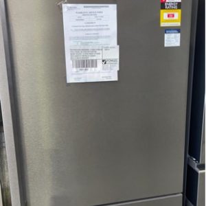 WESTINGHOUSE WBE5304BB-R DARK STAINLESS STEEL FRIDGE 528 LITRE WITH BOTTOM MOUNT FREEZER 4.5 STAR ENERGY EFFICIENT WITH HUMIDITY CONTROLLED CRISPER WITH 12 MONTH WARRANTY