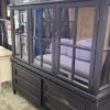 EX HIRE BLACK SIDEBOARD DAMAGED STOCK SOLD AS IS