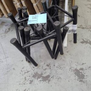 EX-HIRE LOT OF TABLE BASES SOLD AS IS