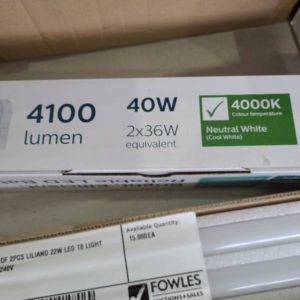 PHILIPS 1.2 40W LED SMARTBRIGHT BATTEN 4100LUMENS BN008C LED40/NW L1200