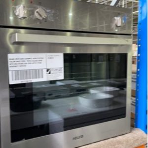 BRAND NEW EURO ES600MSX 60CM ELECTRIC ITALIAN MADE OVEN TRIPLE GLAZED DOOR WITH MULTIFUNCTION OVEN WITH 2 YEAR WARRANTY RRP$799