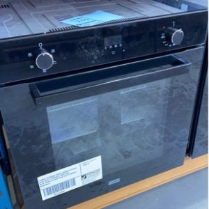 FRANKE FCE60M5B URBAN 600MM ELECTRIC OVEN WITH 5 COOKING FUNCTIONS WITH TRIPLE GLAZED DOOR WITH 6 MONTH WARRANTY