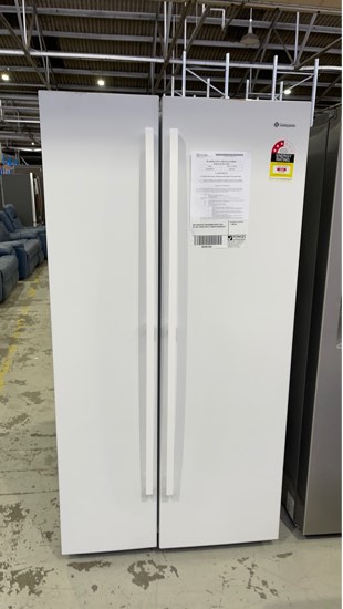 WESTINGHOUSE WSE6200WA WHITE SIDE BY SIDE FRIDGE WITH 12 MONTH WARRANTY