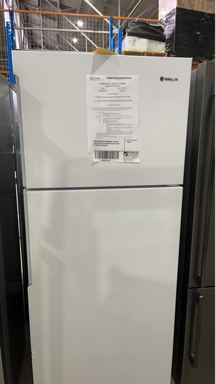 WESTINGHOUSE WTB4600WB-R WHITE FRIDGE WITH TOP MOUNT FREEZER WITH 12 MONTH WARRANTY