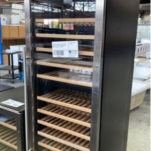 USED EURO E430WSCS1 DUAL ZONE WINE FRIDGE 450 LITRE WITH WOODEN RACKS 3 MONTH WARRANTY 2ND HAND