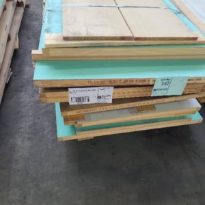 PALLET OF ASST'D DOORS IN VARIOUS SIZES AND STYLES