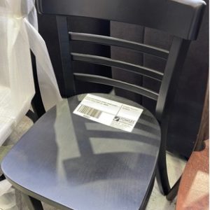 BRAND NEW WOODEN DINING CHAIR BLACK CLASSIC ZS-W02BL