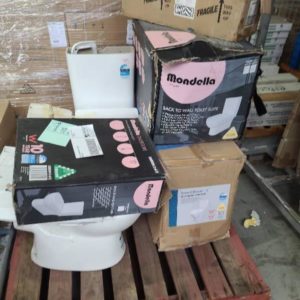 PALLET OF ASSORTED ITEMS SOLD AS IS