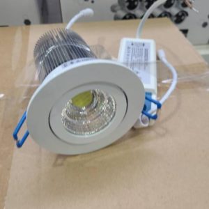 BOX OF 10PCS LILIANO 13W LED COB COMPLET DIMMABLE DOWNLIGHT KIT