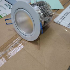 BOX OF 10PCS LILIANO 18W COB LED COMPLETE DIMMABLE DOWNLIGHT KIT