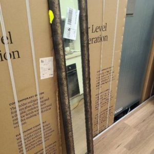 EX HIRE - LONG NARROW MIRROR SOLD AS IS