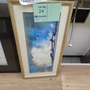 SECONDHAND - FRAMED WALL ART SOLD AS IS