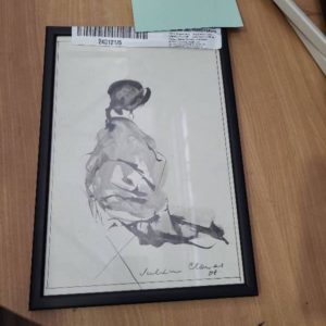 SECONDHAND - FRAMED WALL ART SOLD AS IS